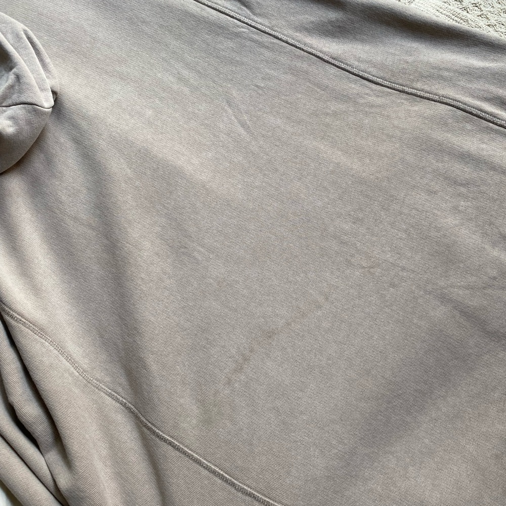 COLLUSION longline camel hoodie - Picture 6 of 9